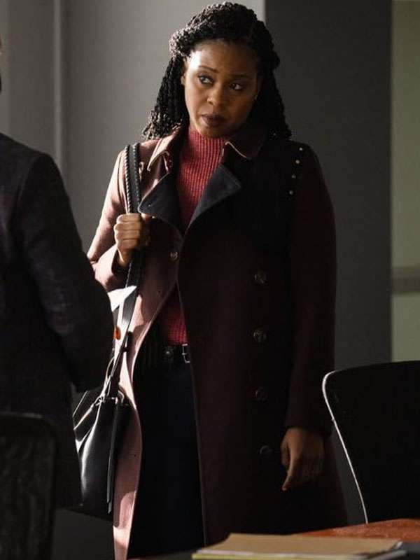 Buy Law and Order Organized Crime S02 Ayanna Bell Wool Coat