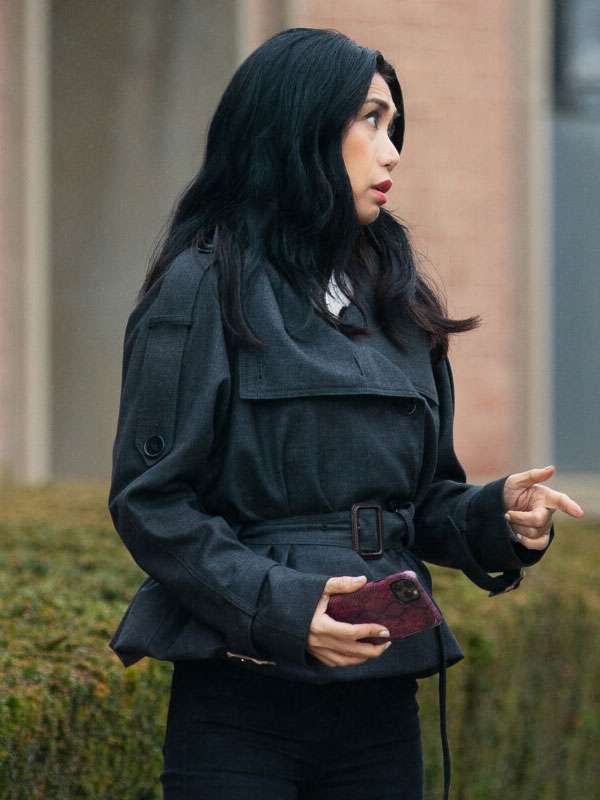 Liza Lapira The Equalizer S05 Grey Coat