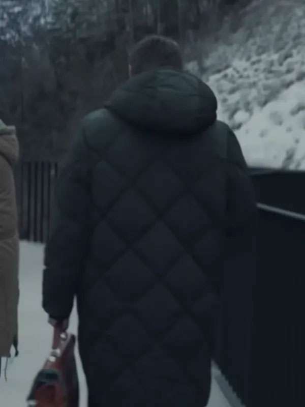 Buy Lucas Englander Nine Perfect Strangers S02 Puffer Hooded Coat