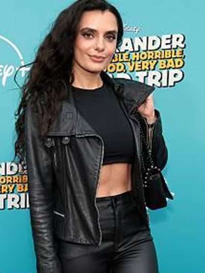 Luiza Khachaturyan Alexander and the Terrible 2025 Leather Jacket
