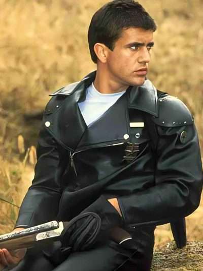 Mad Max Movie Max Black Leather Jacket