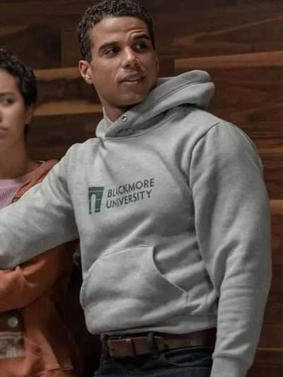 Movie Scream VI Mason Gooding Gray Pullover Hoodie