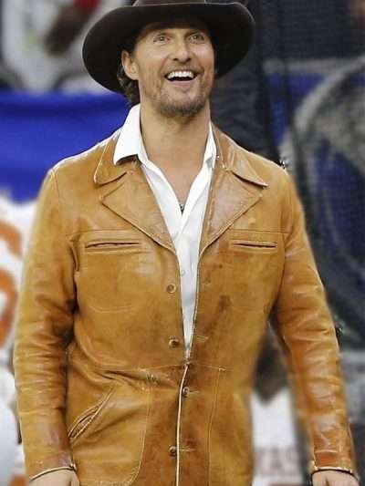 Matthew Mcconaughey Brown Jacket