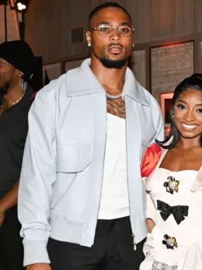 Shop Jonathan Owens Met Gala Afterparty 2025 Blue Jacket