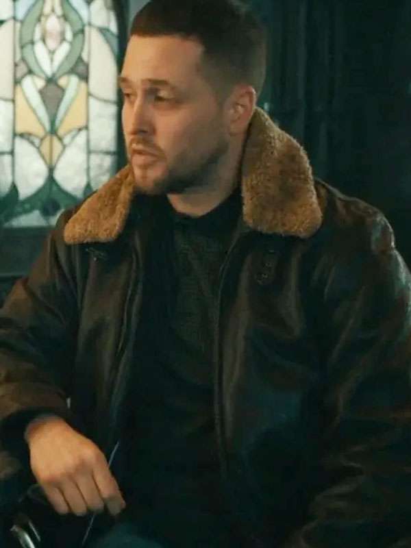 Buy Bradley Turner MobLand Brown Leather Jacket