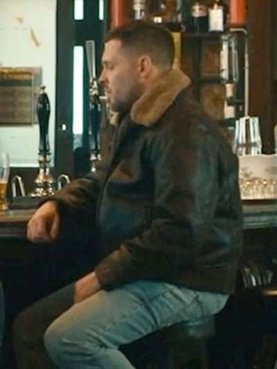 Buy Bradley Turner MobLand Brown Leather Jacket