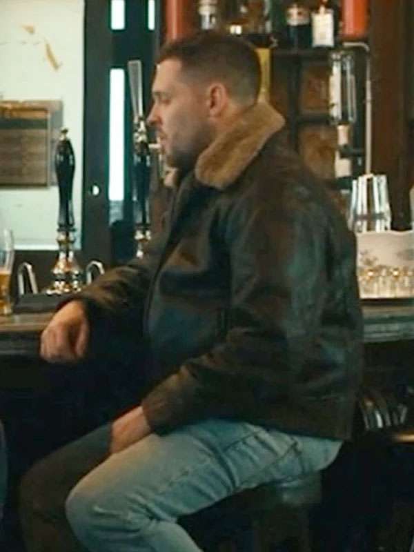 Buy Bradley Turner MobLand Brown Leather Jacket
