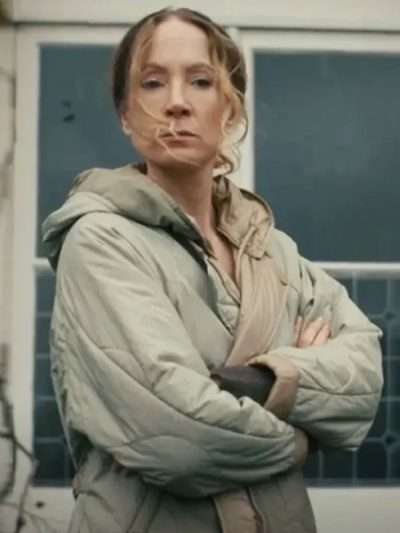 Shop MobLand 2025 Joanne Froggatt Hooded Coat