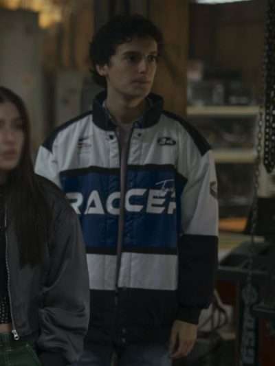 Shop Marcel Crawford Motorheads Racer Bomber Jacket
