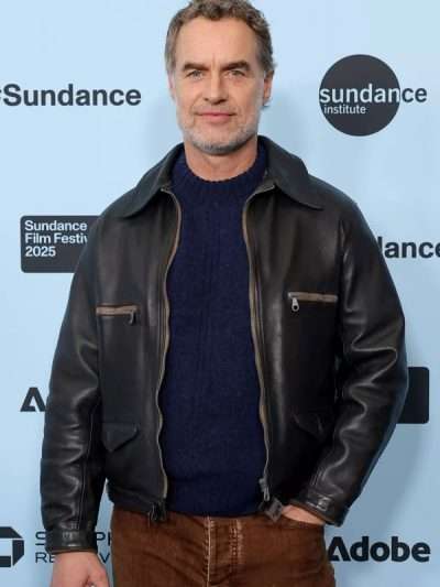 Shop Murray Bartlett Opus 2025 Premiere Night Leather Jacket