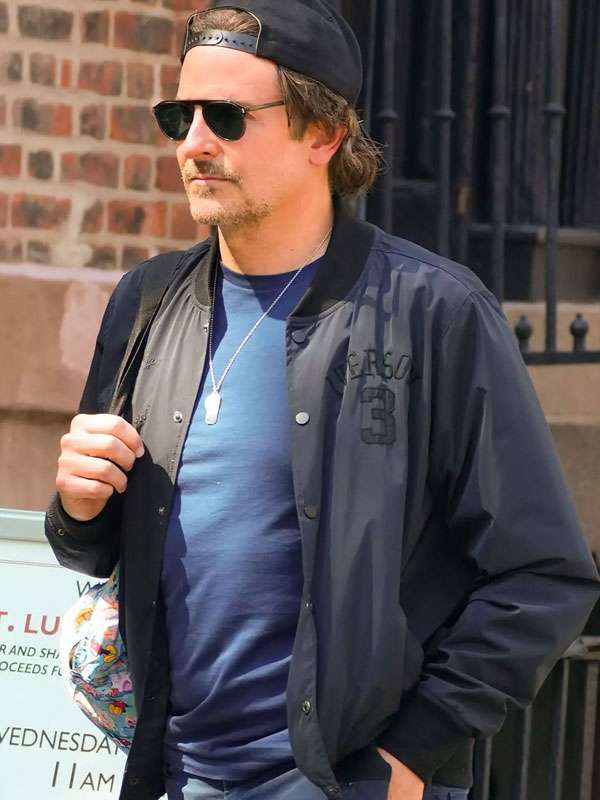 New York City 2025 Bradley Cooper Bomber Jacket at 139$