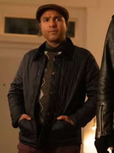 Buy Deep Cover 2025 Nick Mohammed Quilted Jacket
