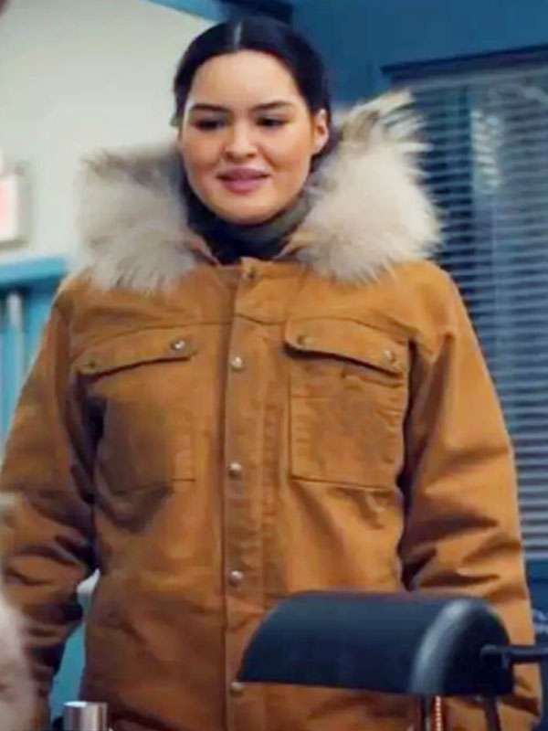 Buy North Of North 2025 Anna Lambe Brown Cotton Jacket