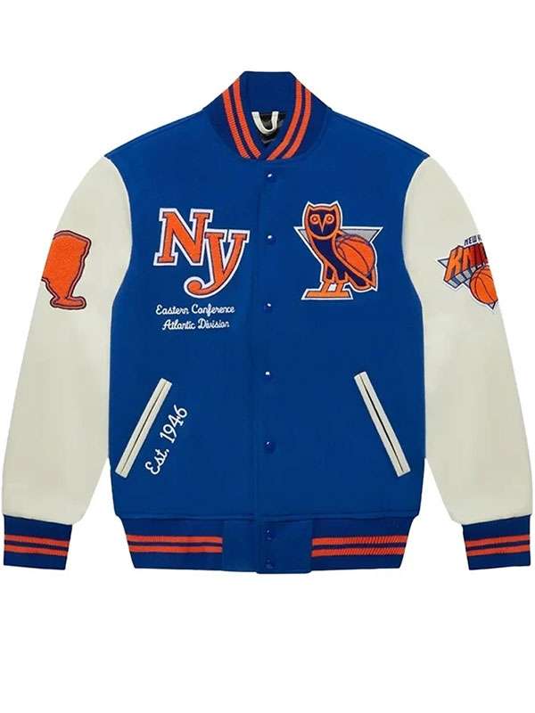 Shop New York Knicks Varsity Jacket