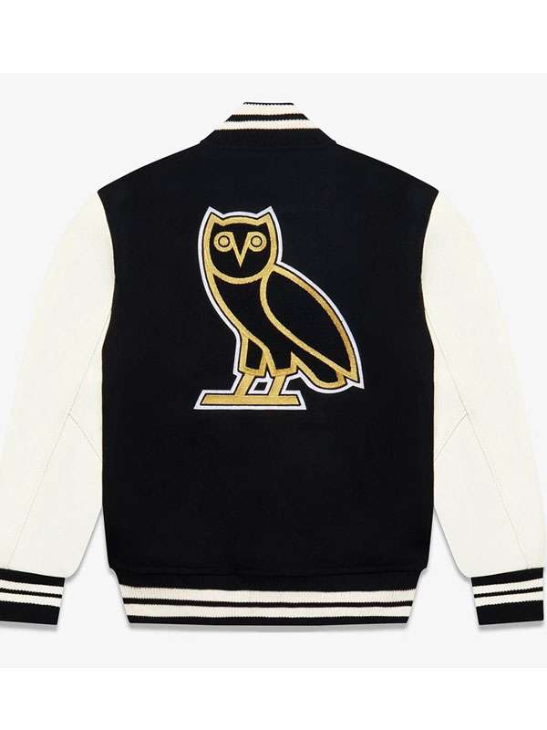 Buy Now OVO Playboy Black Varsity Jacket