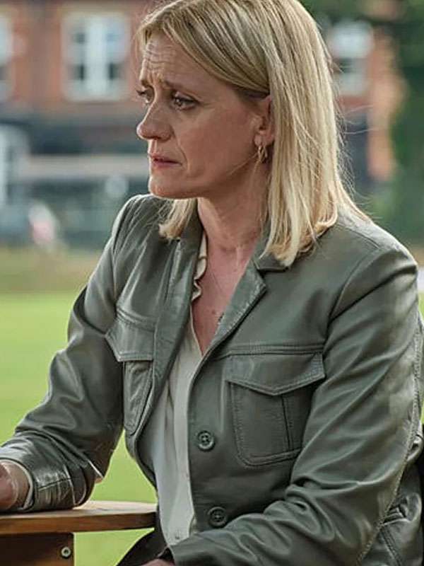 Buy Christine Mokhtar Reunion Green Jacket