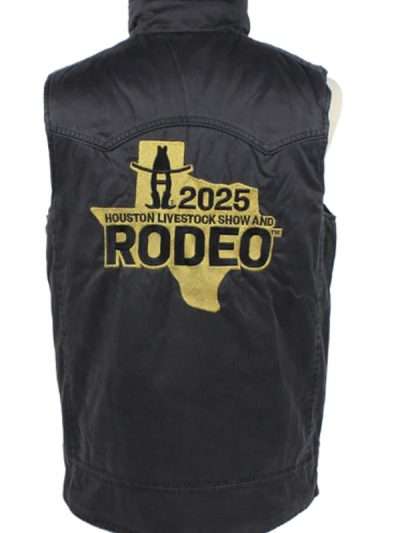Buy Houston 2025 Black Rodeo Vest