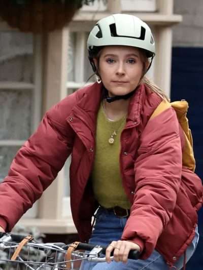 Rose Ayling-Ellis Code Of Silence Red Jacket