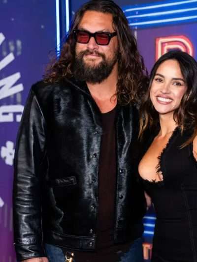 Buy Jason Momoa SNL50 Black Leather Jacket