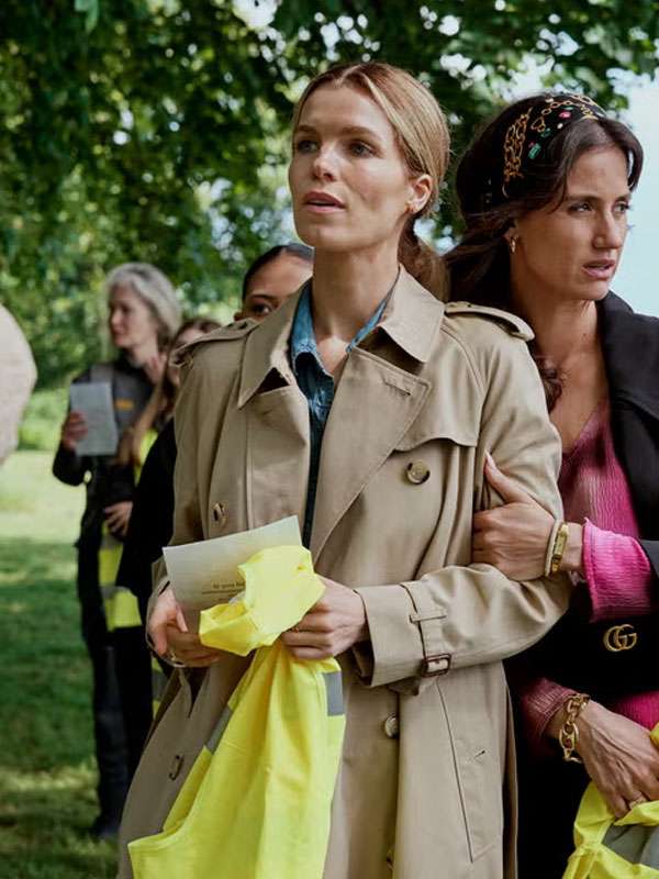 Shop Marie Bach Hansen Secrets We Keep 2025 Beige Coat
