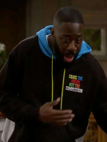 The Neighborhood Malcolm Butler Black and Blue Hoodie