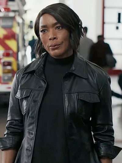 Buy Athena Grant 9-1-1 S08 Black Leather Jacket