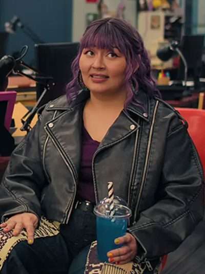 Buy Millie North of North 2025 Black Leather Jacket