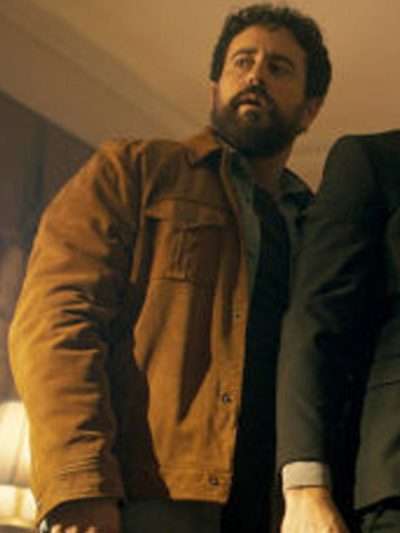 Shop Adam Korson SurrealEstate Brown Jacket