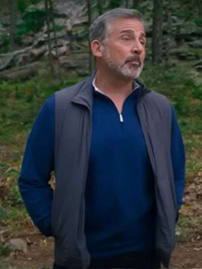 Steve Carell The Four Seasons Grey Vest