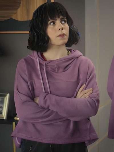(Un)lucky Sisters 2024 Jésica Purple Hoodie