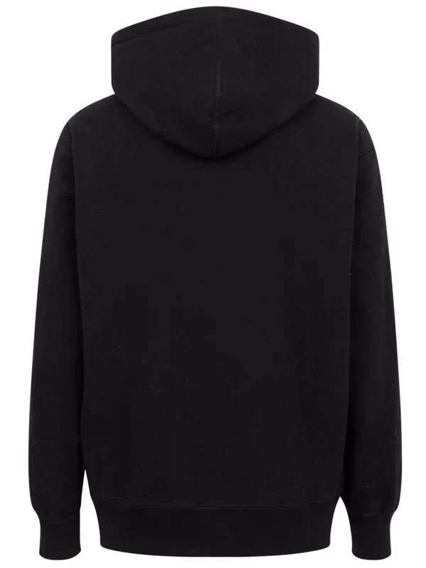 Casual Supreme Black Pullover Hoodie for Men and Women