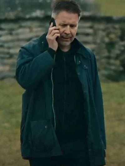 Shop Paddy Considine MobLand S01 Black Jacket