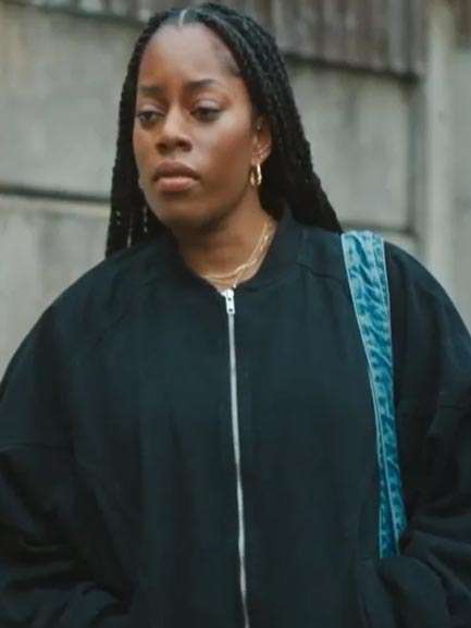 Dionne Brown Queenie S01 Black Jacket