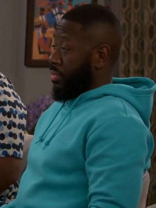Sheaun McKinney The Neighborhood Blue Hoodie