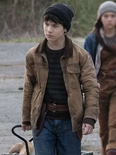Buy TV Series The Walking Dead Dead City S02 Hershel Rhee Brown Cotton Jacket