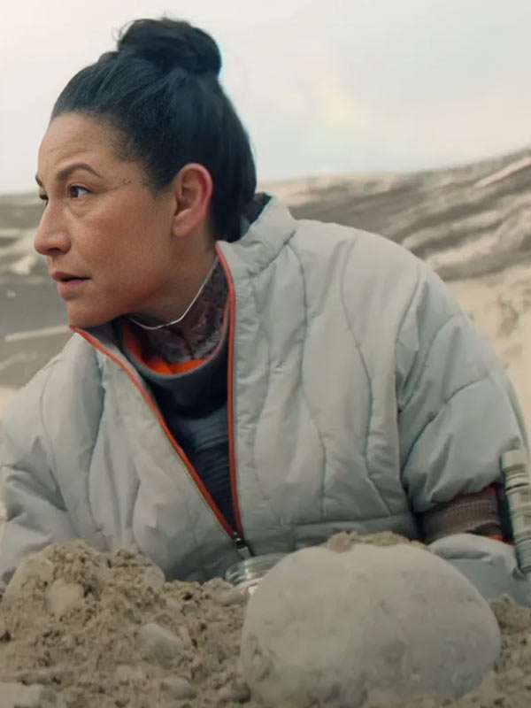 Murderbot S01 Tamara Podemski Grey Jacket