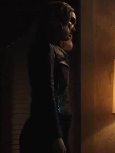 The Accountant 2 Movie Daniella Pineda Black Leather Jacket