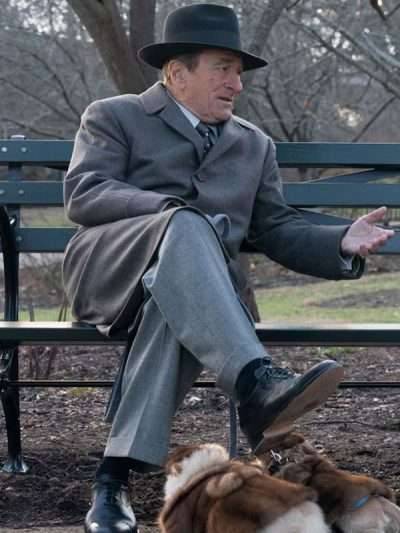 The Alto Knights 2025 Robert De Niro Grey Coat