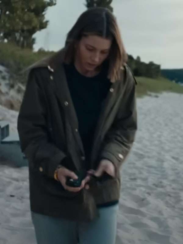 Buy Jessica Biel The Better Sister Green Jacket