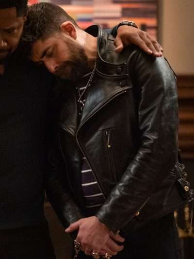 Adam Goldberg The Equalizer S05 Leather Jacket