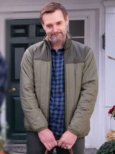 Shop Will Forte The Four Seasons Green Quilted Jacket