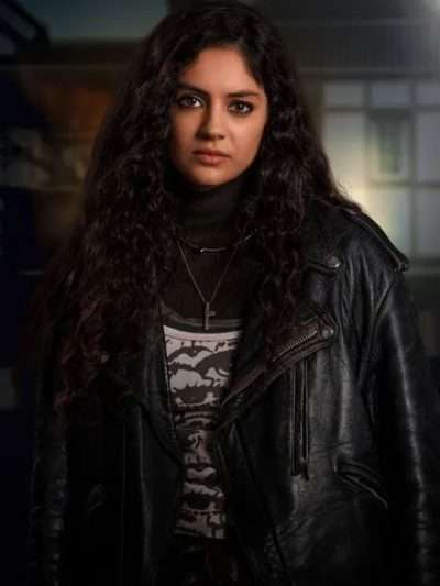 Shop Indy Lewis The Game 2025 Black Leather Jacket