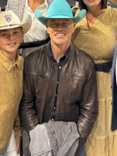 Buy Now The Last Rodeo 2025 Neal McDonough Brown Leather Jacket