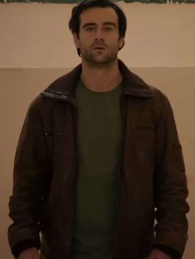 Cillian O'Sullivan The Lost Princess 2025 Brown Leather Jacket at $159
