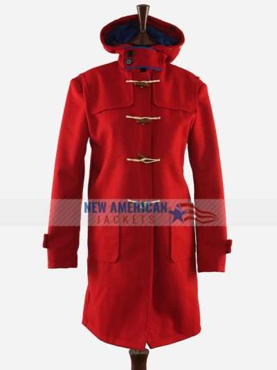 Arnold Schwarzenegger Red Coat