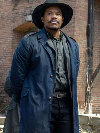 Buy The Walking Dead Dead City 2025 Perlie Armstrong Blue Trench Coat