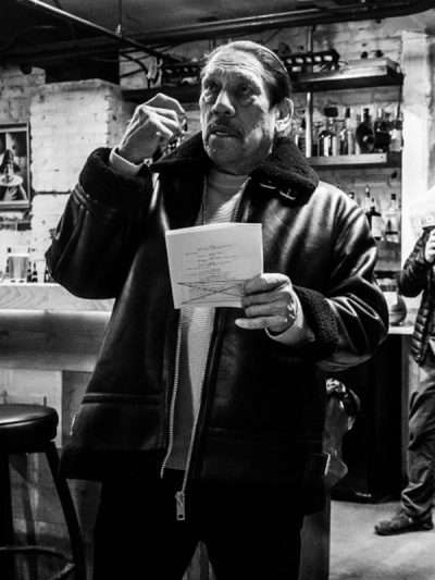 Buy Tim Travers & the Time Travelers Paradox 2025 Danny Trejo Shearling Leather Jacket