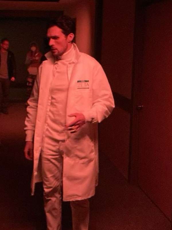 Get Tim Travers & the Time Travelers Paradox Stimson Snead White Coat