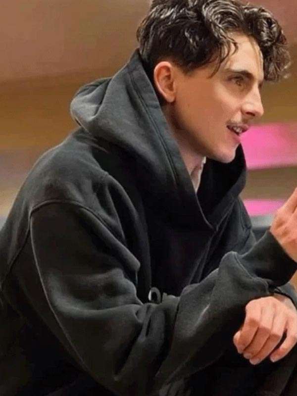 A Complete Unknown Timothée Chalamet Black Hoodie