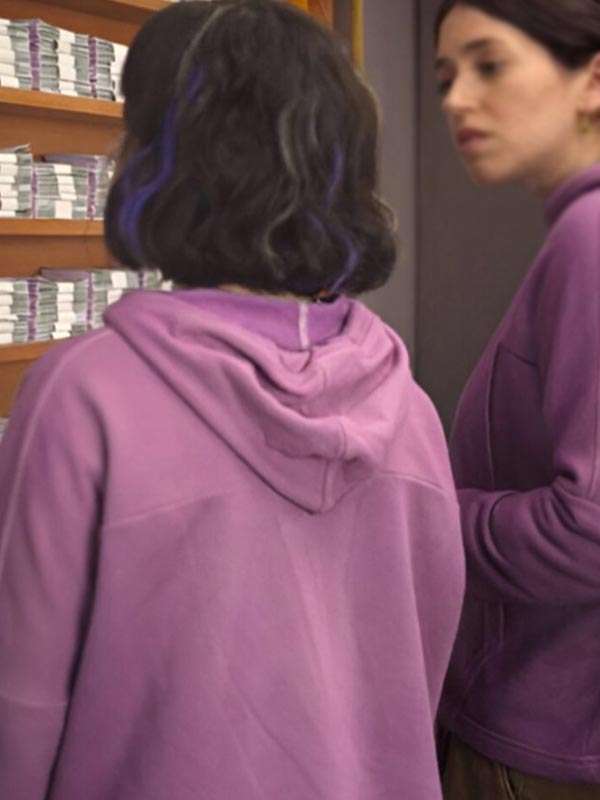 (Un)lucky Sisters Sofía Morandi Purple Hoodie